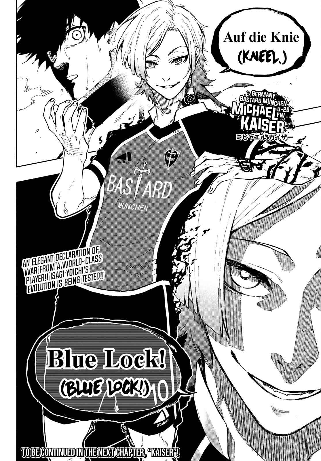Read Blue lock En Manga Online