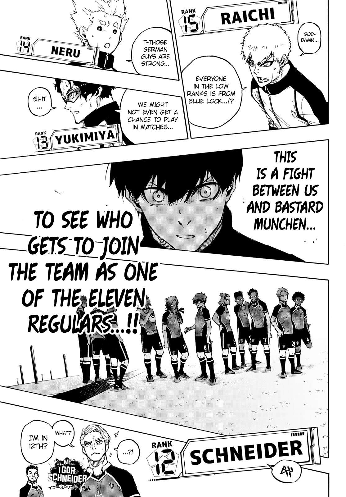 Read Blue lock En Manga Online