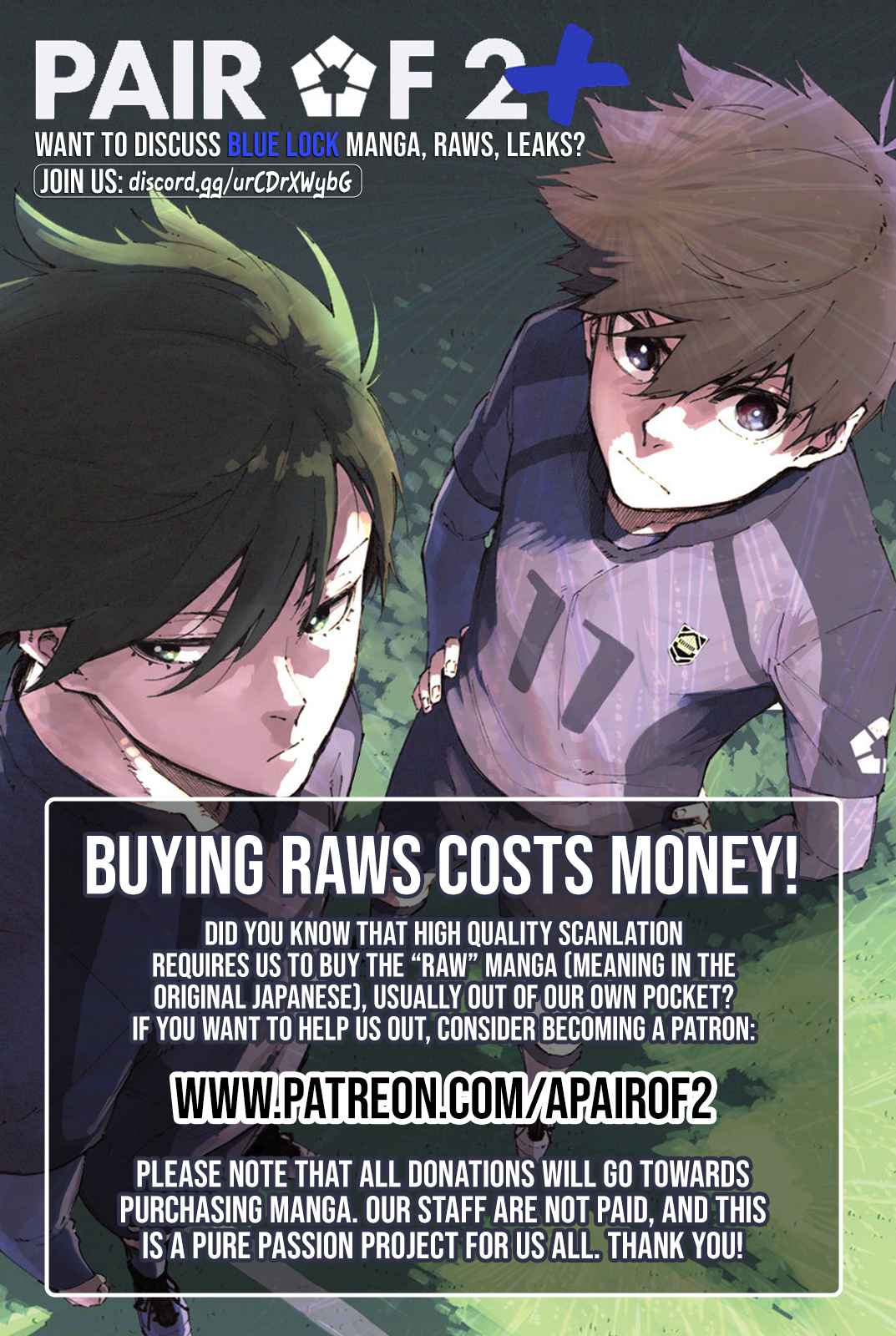 Read Blue lock En Manga Online
