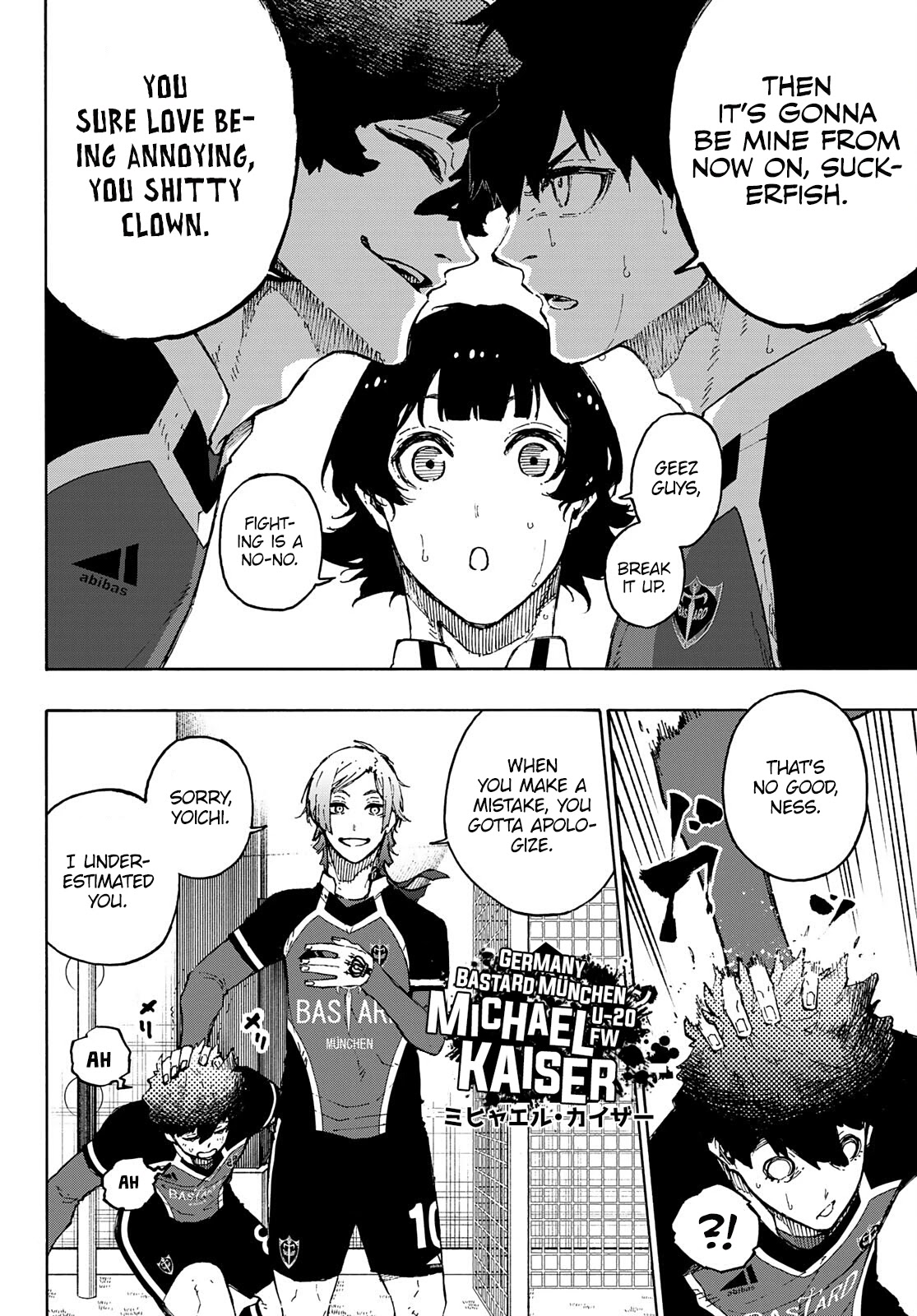 Read Blue lock En Manga Online
