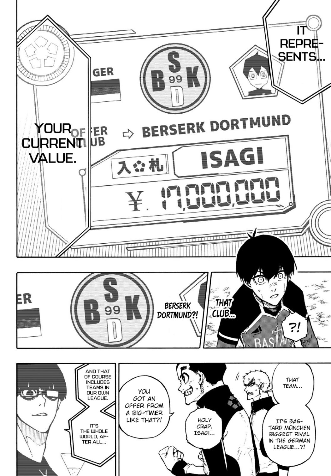 Read Blue lock En Manga Online