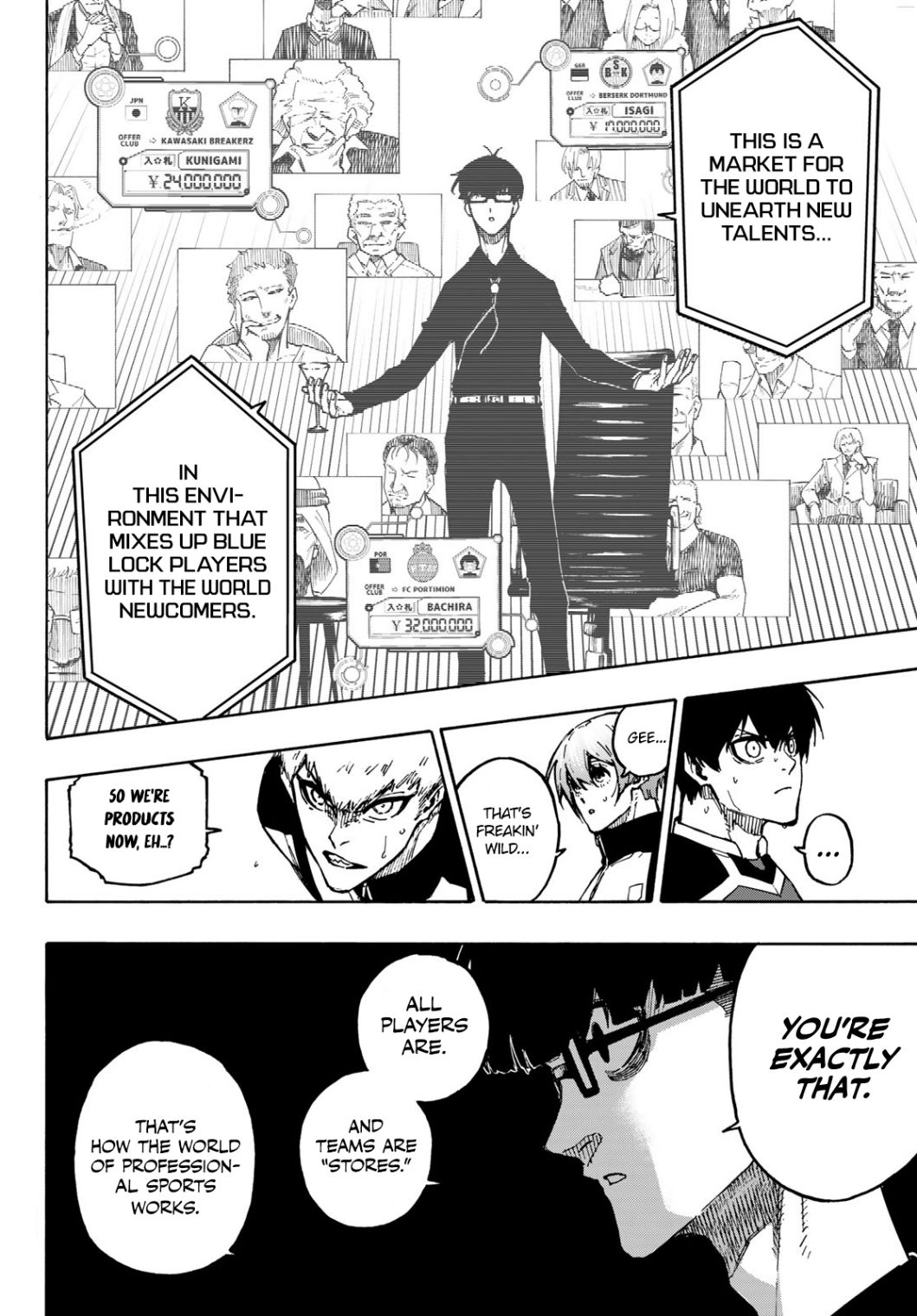 Read Blue lock En Manga Online