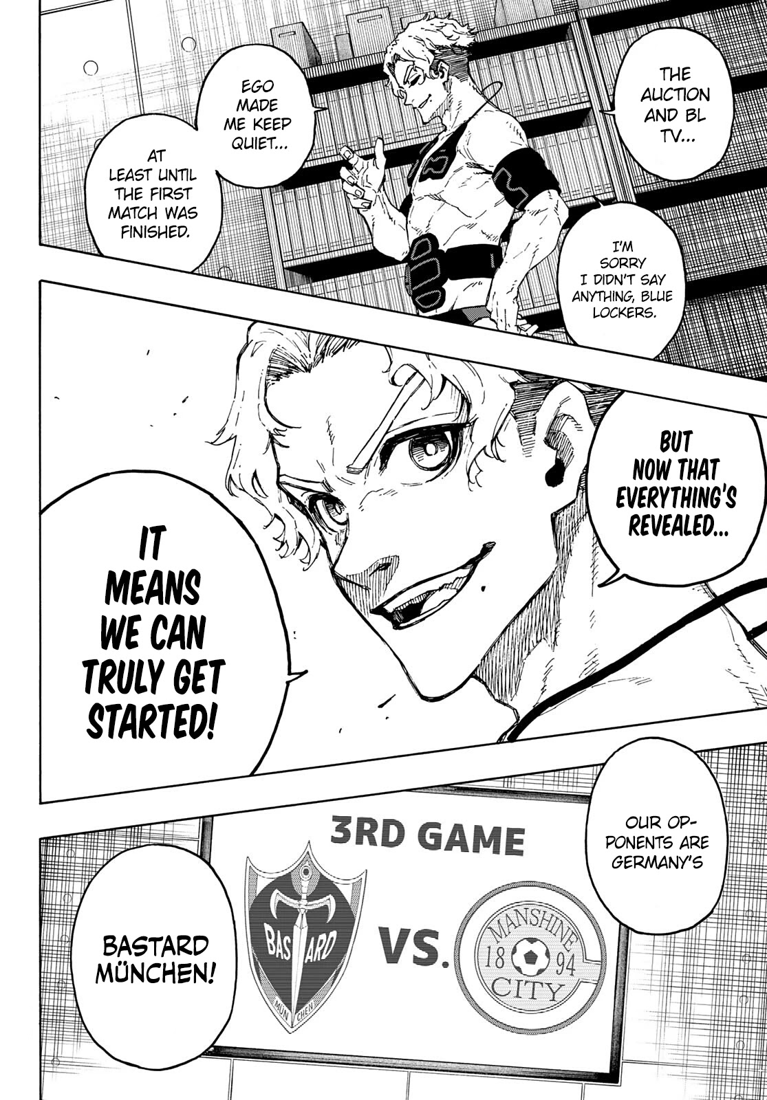 Read Blue lock En Manga Online