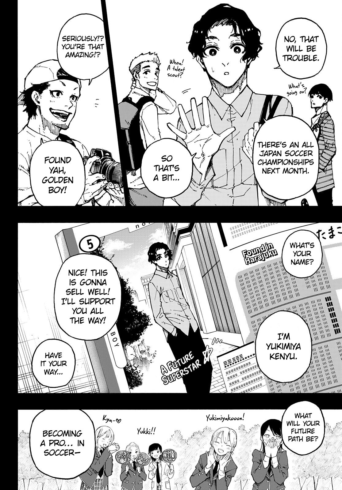 Read Blue lock En Manga Online