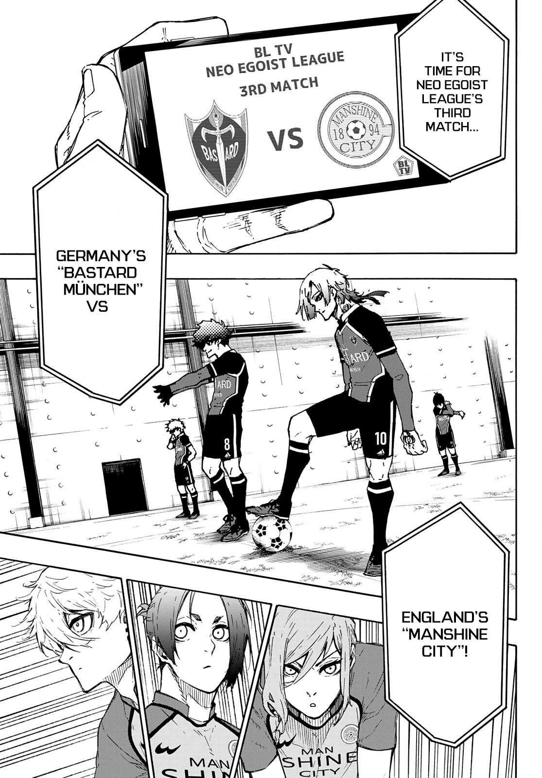 Read Blue lock En Manga Online