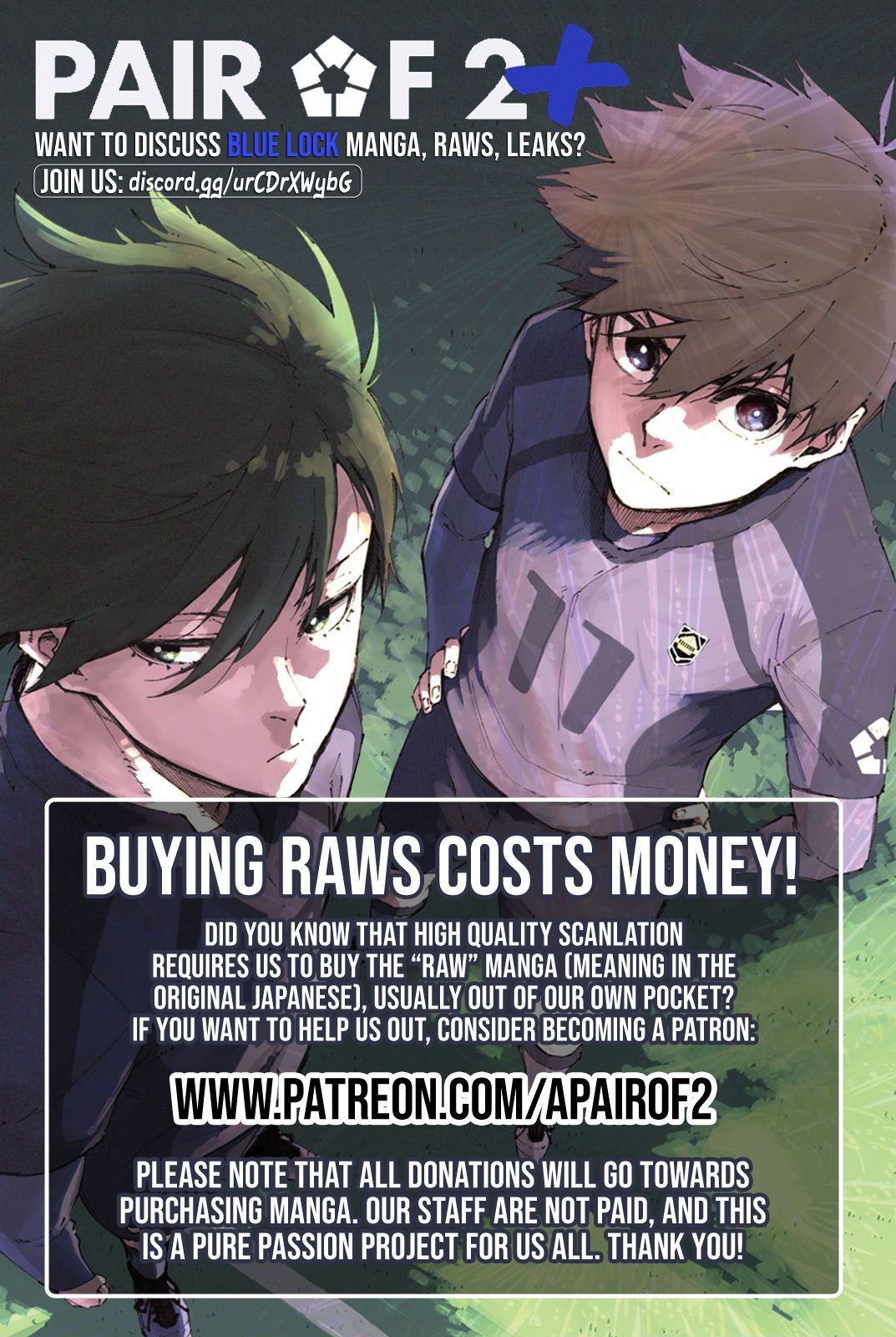 Read Blue lock En Manga Online
