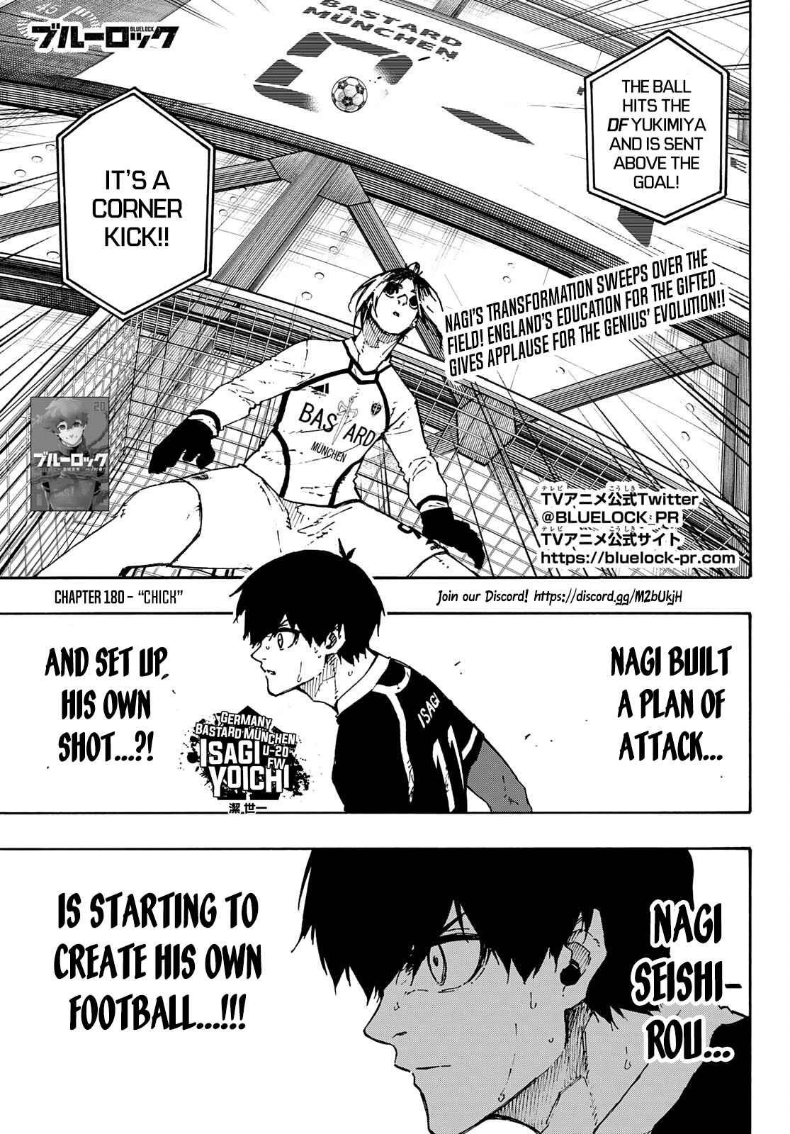 Read Blue lock En Manga Online