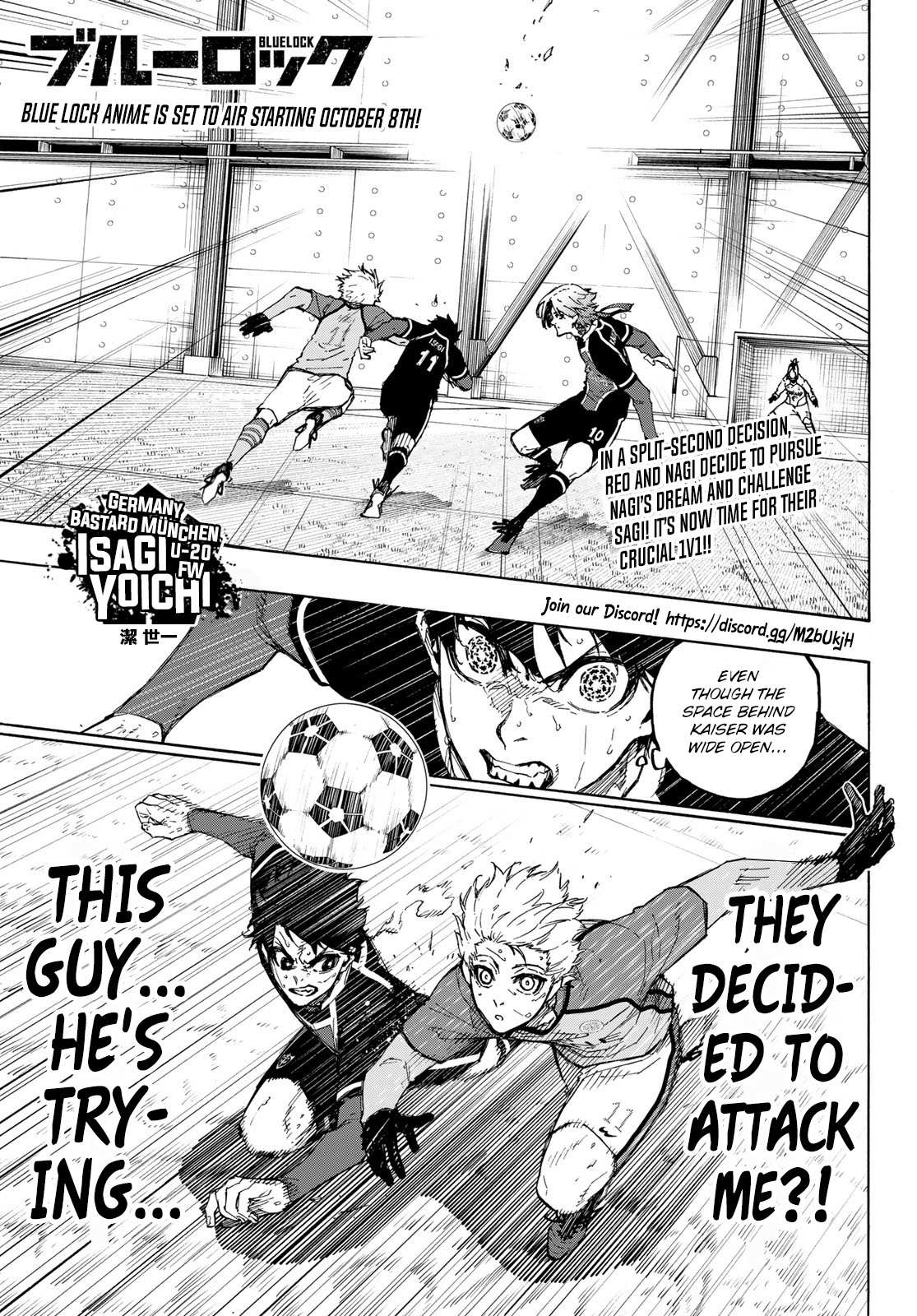 Read Blue lock En Manga Online