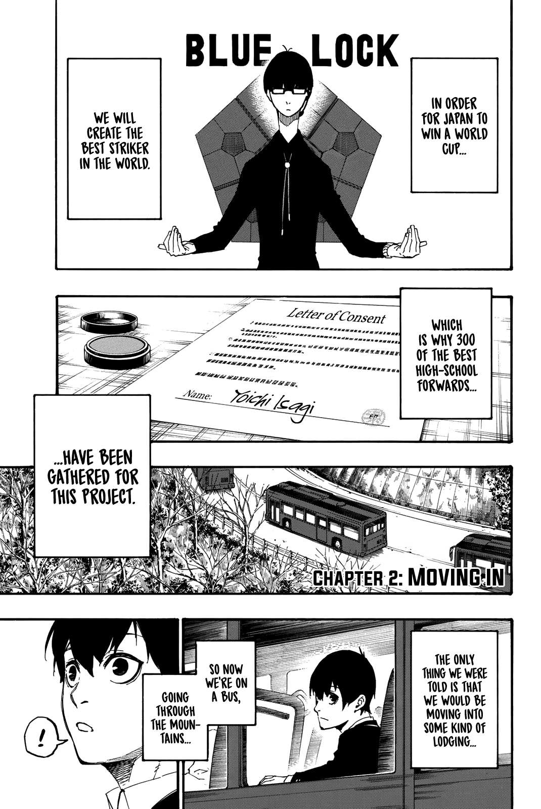 Read Blue lock En Manga Online