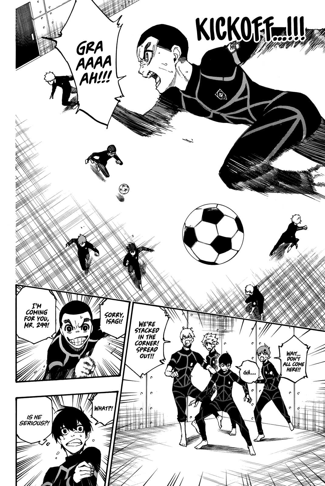 Read Blue lock En Manga Online