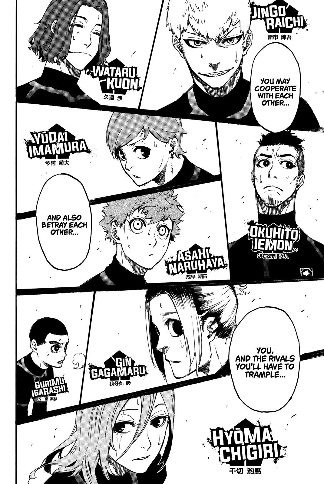 Read Blue lock En Manga Online