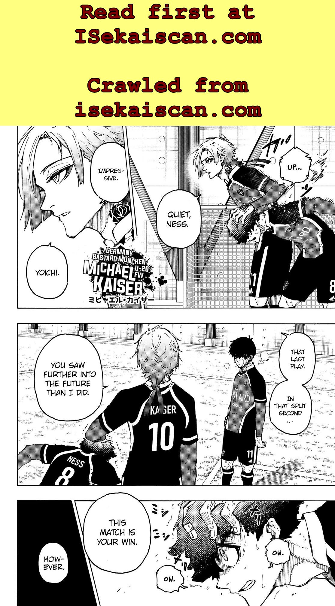 Read Blue lock En Manga Online