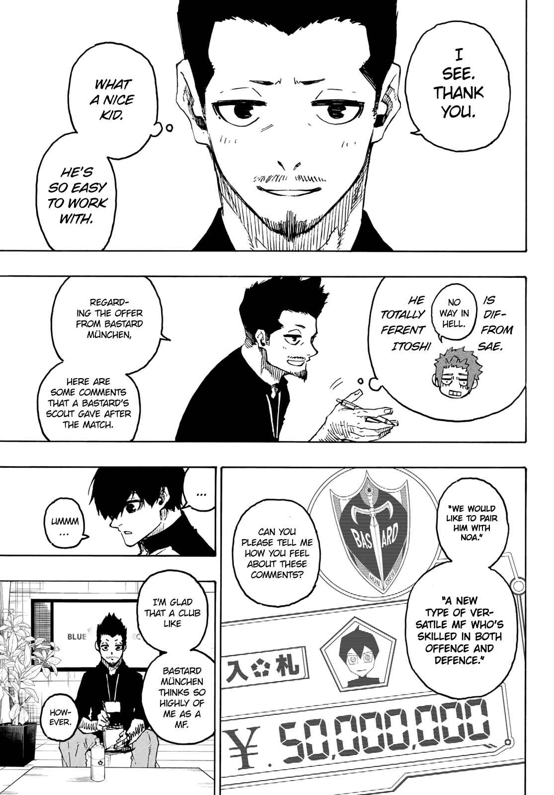 Read Blue lock En Manga Online
