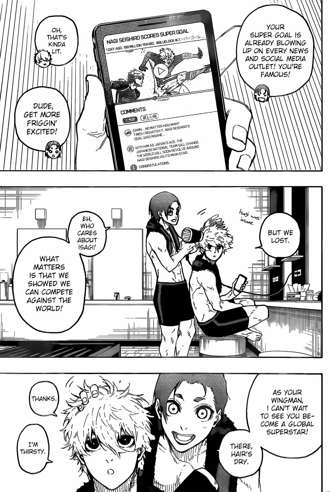 Read Blue lock En Manga Online