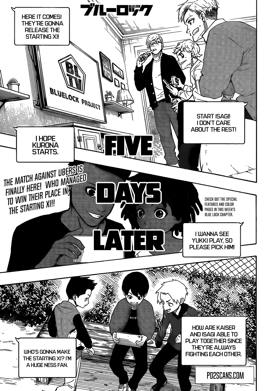 Read Blue lock En Manga Online