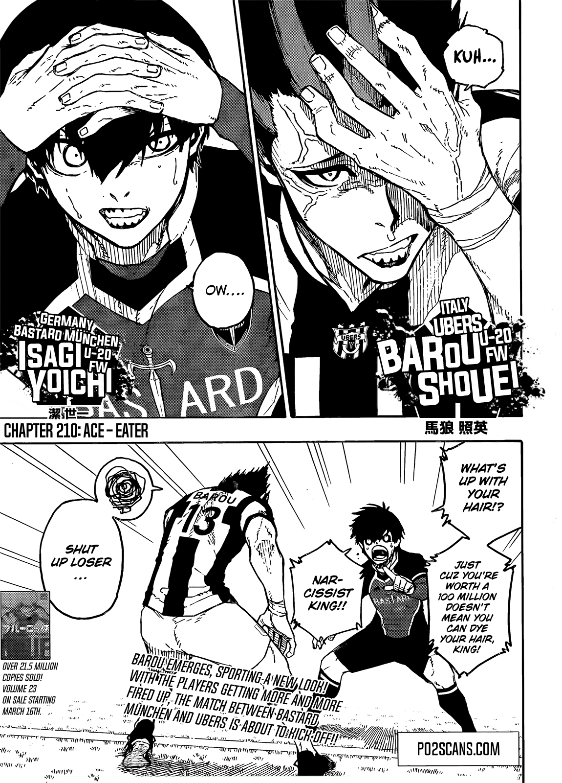 Read Blue lock En Manga Online