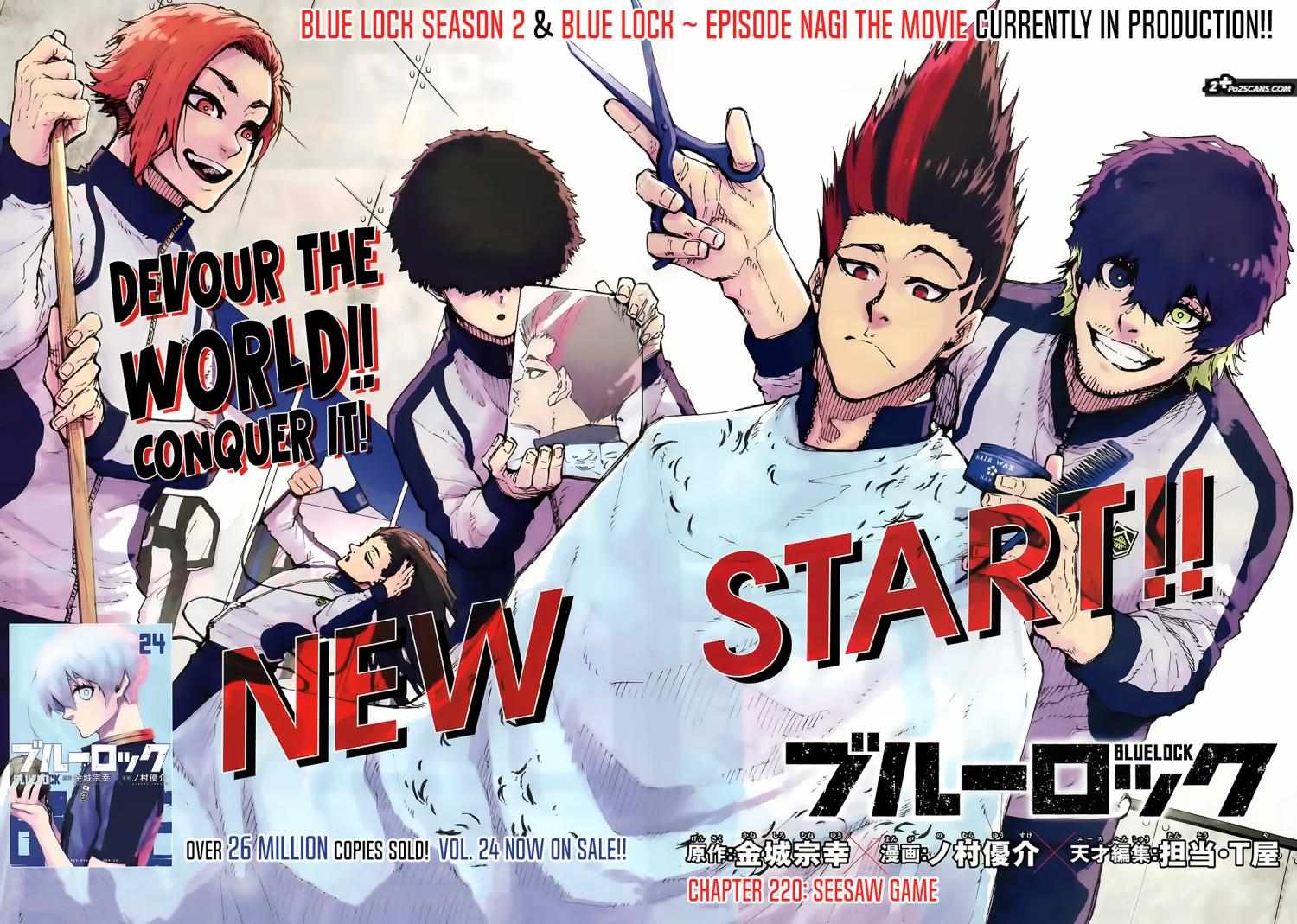 Read Blue lock En Manga Online