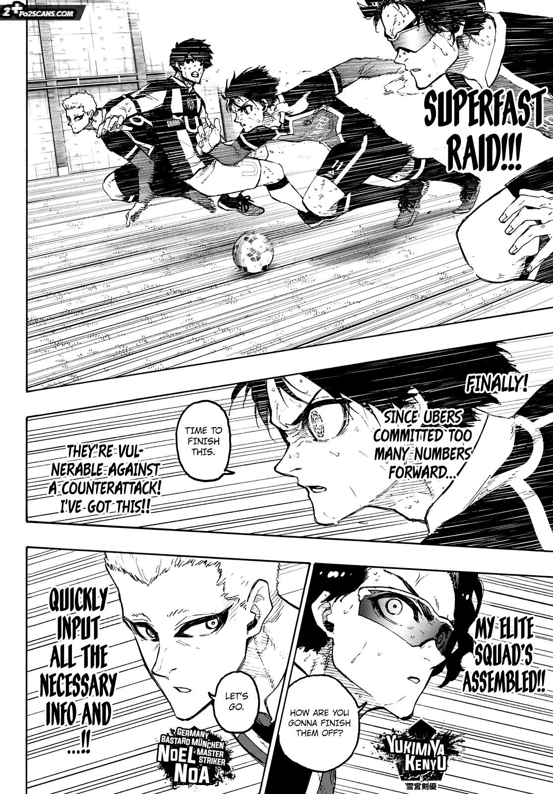 Read Blue lock En Manga Online