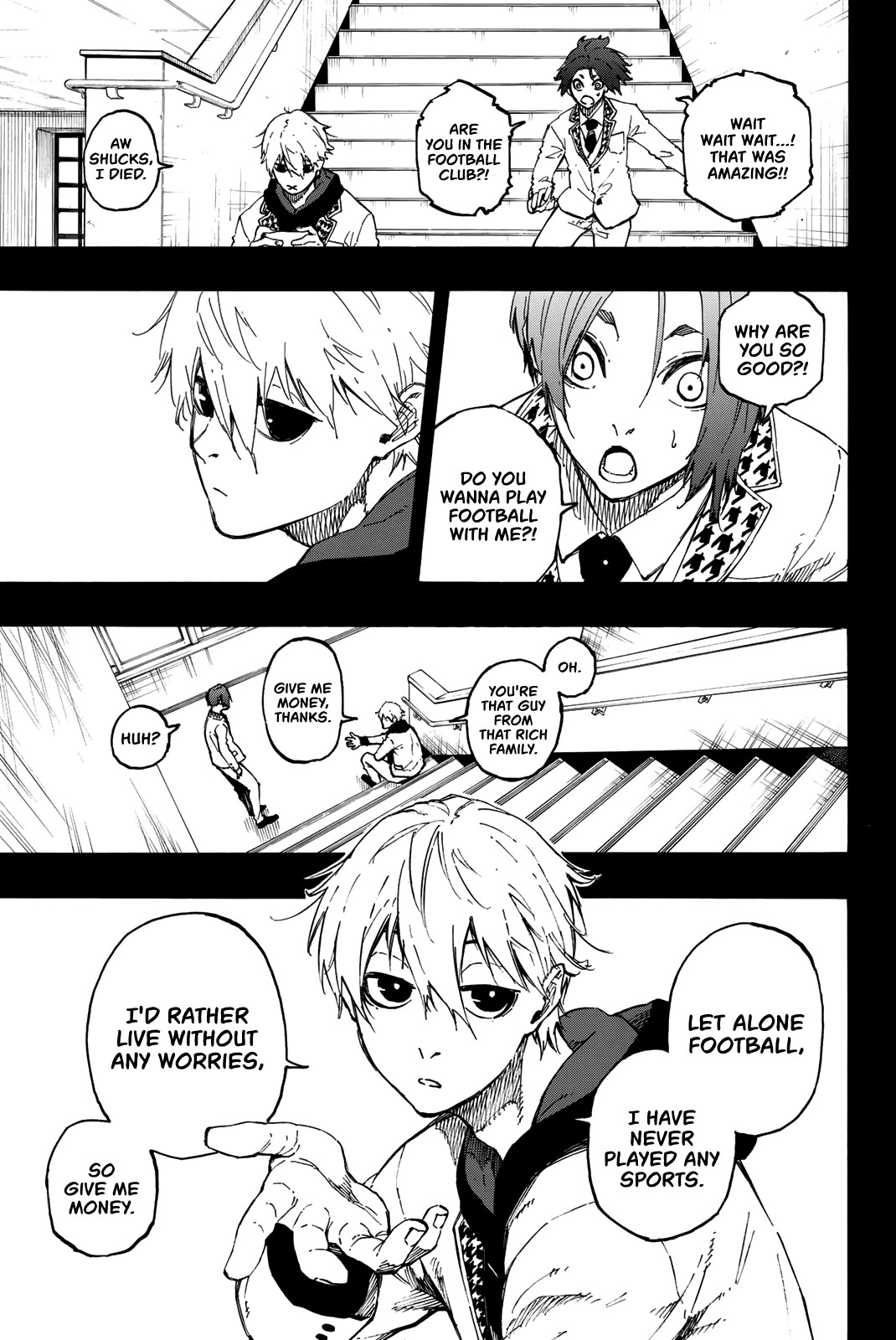 Read Blue lock En Manga Online