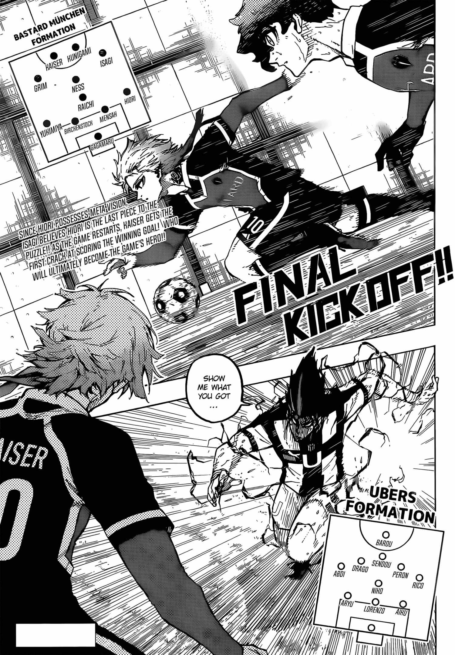 Read Blue lock En Manga Online