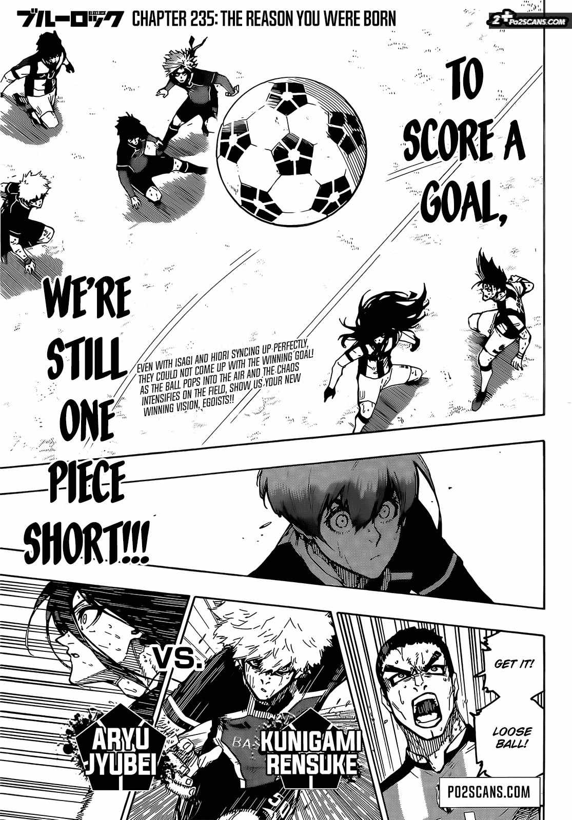 Read Blue lock En Manga Online