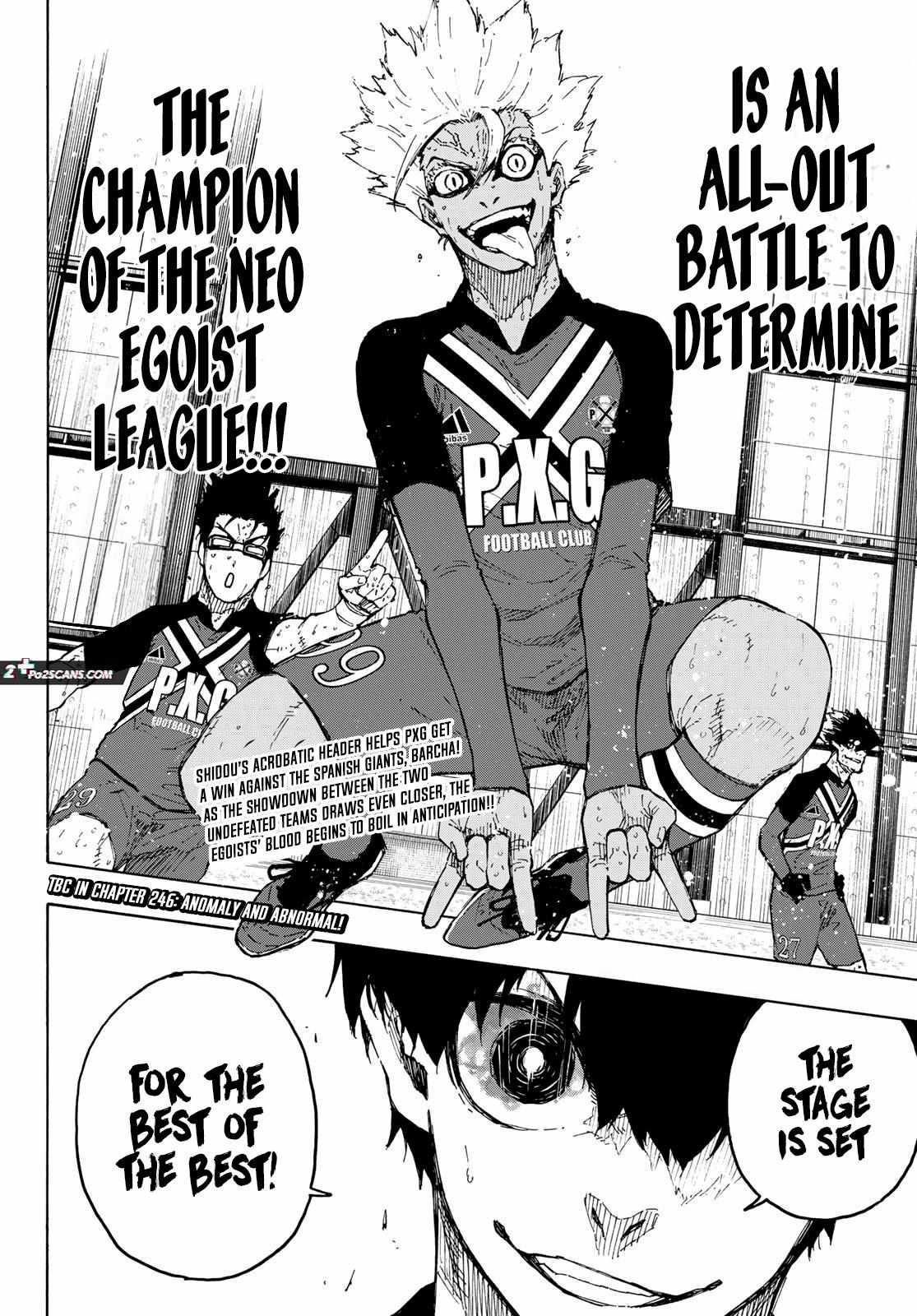 Read Blue lock En Manga Online