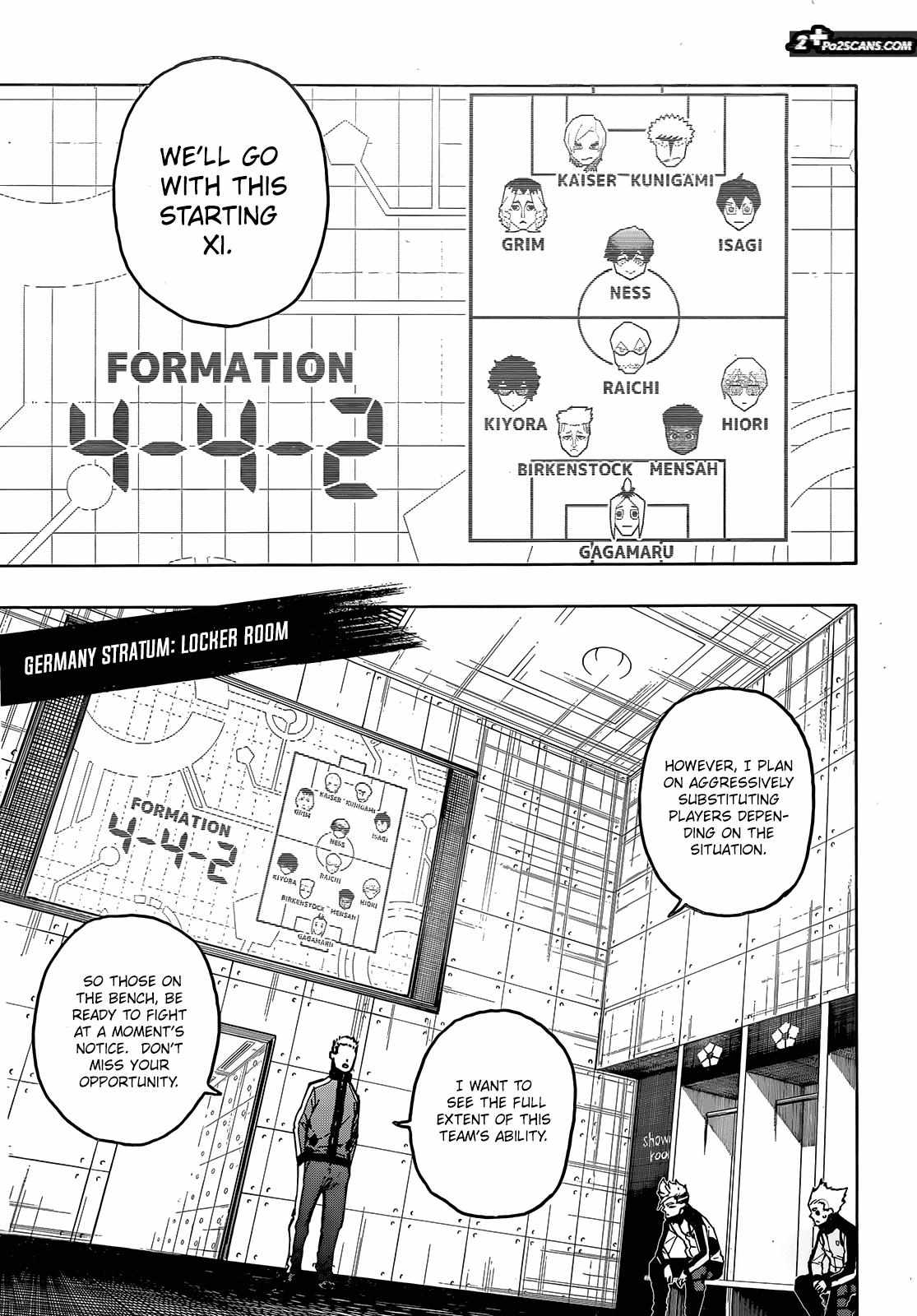 Read Blue lock En Manga Online