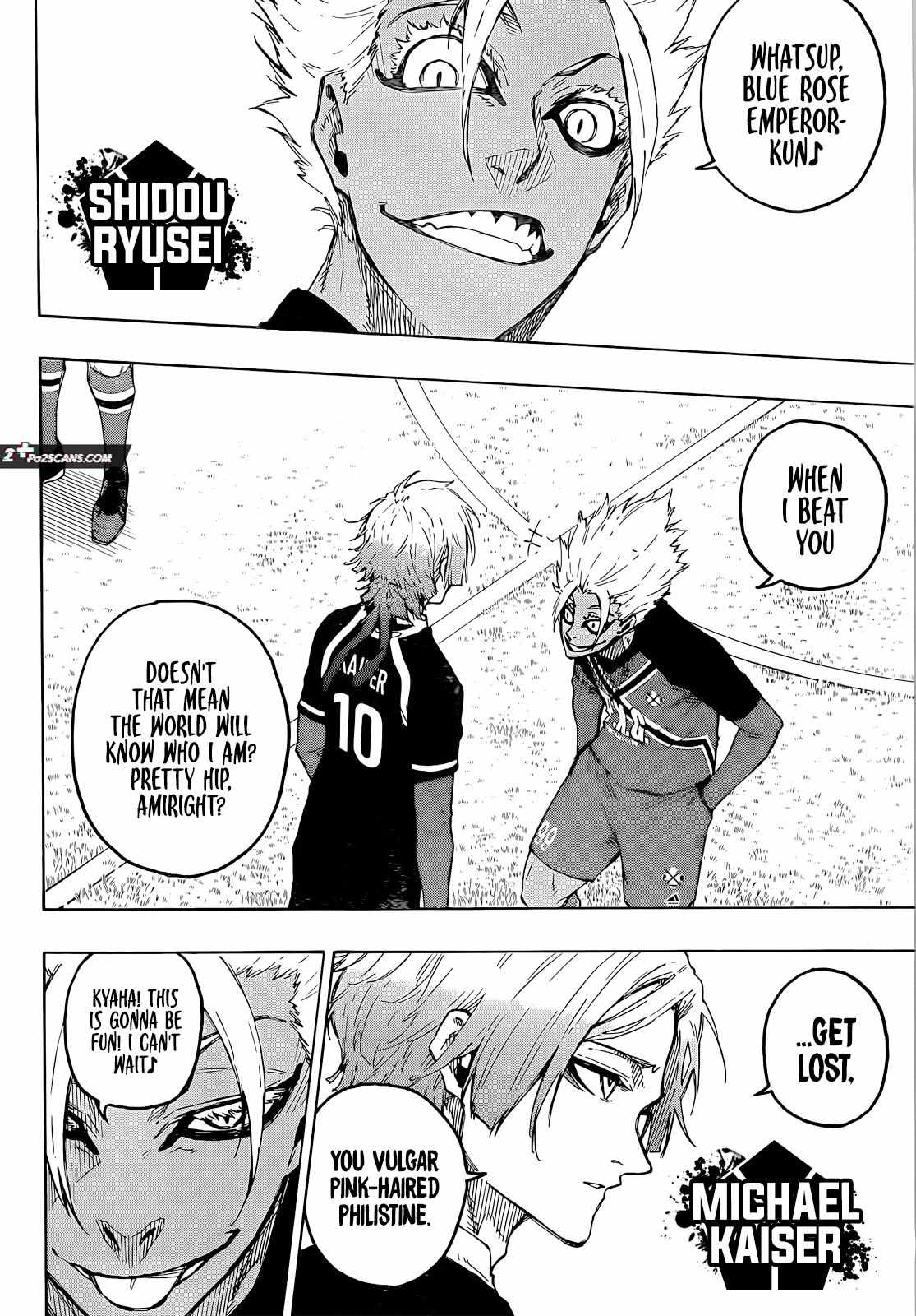 Read Blue lock En Manga Online