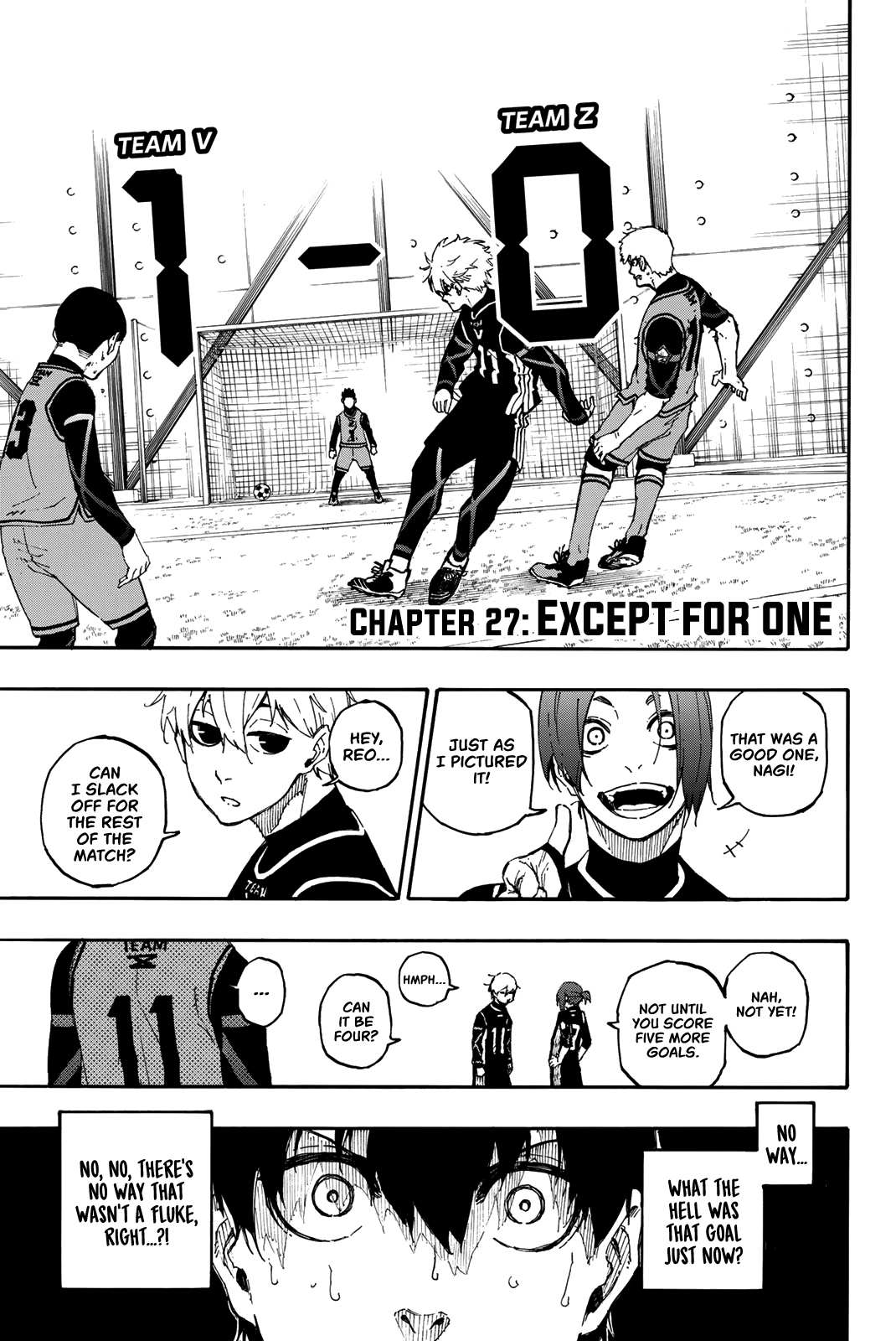 Read Blue lock En Manga Online