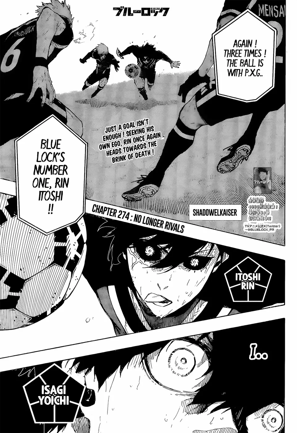 Read Blue lock En Manga Online