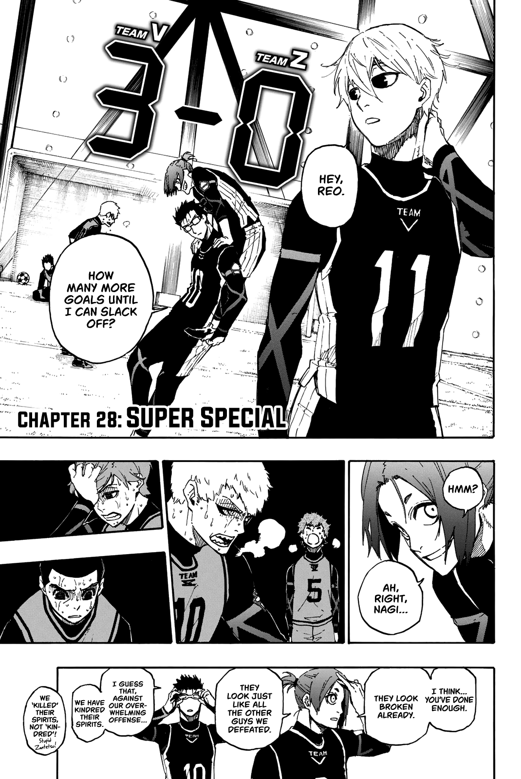 Read Blue lock En Manga Online