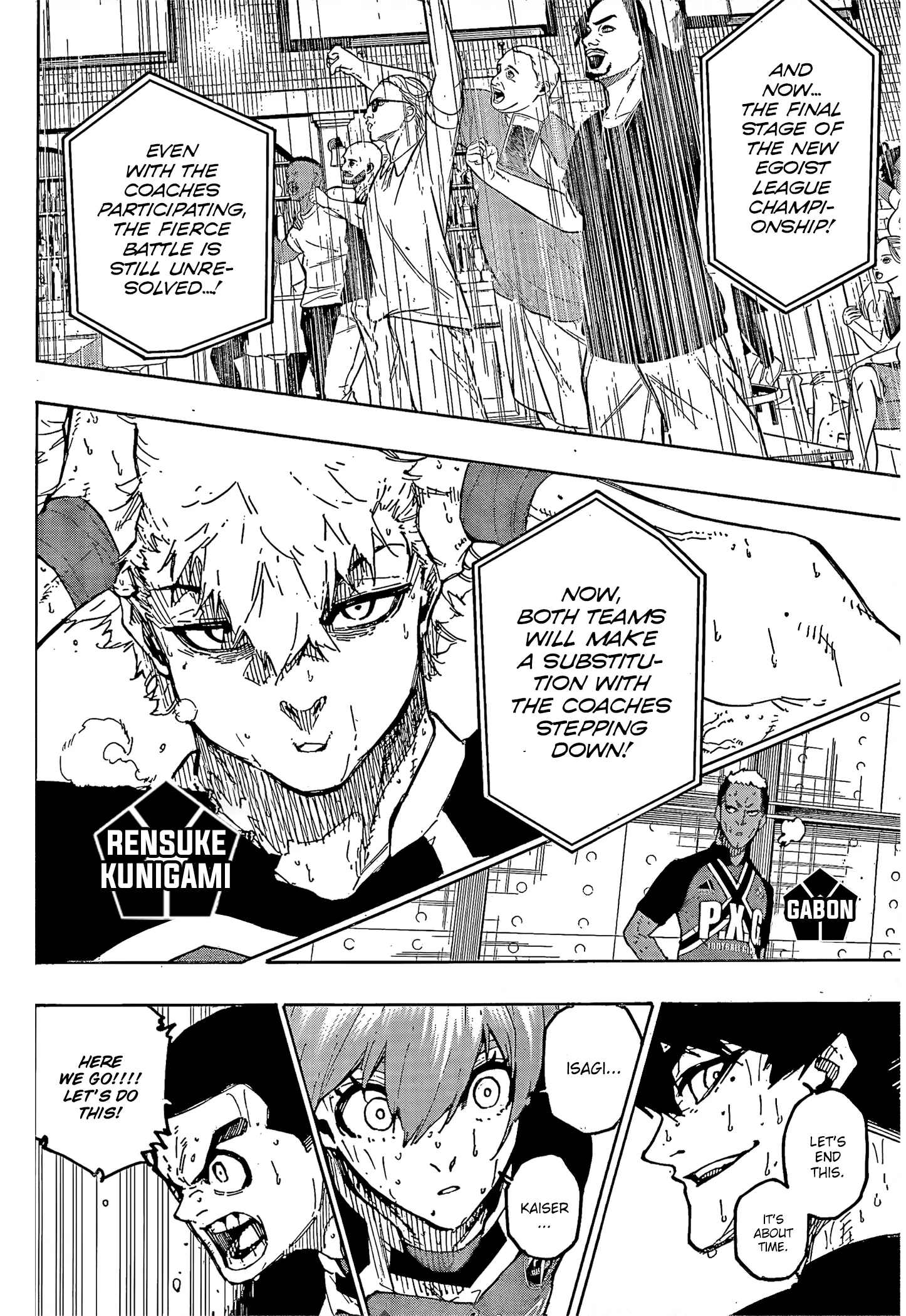 Read Blue lock En Manga Online