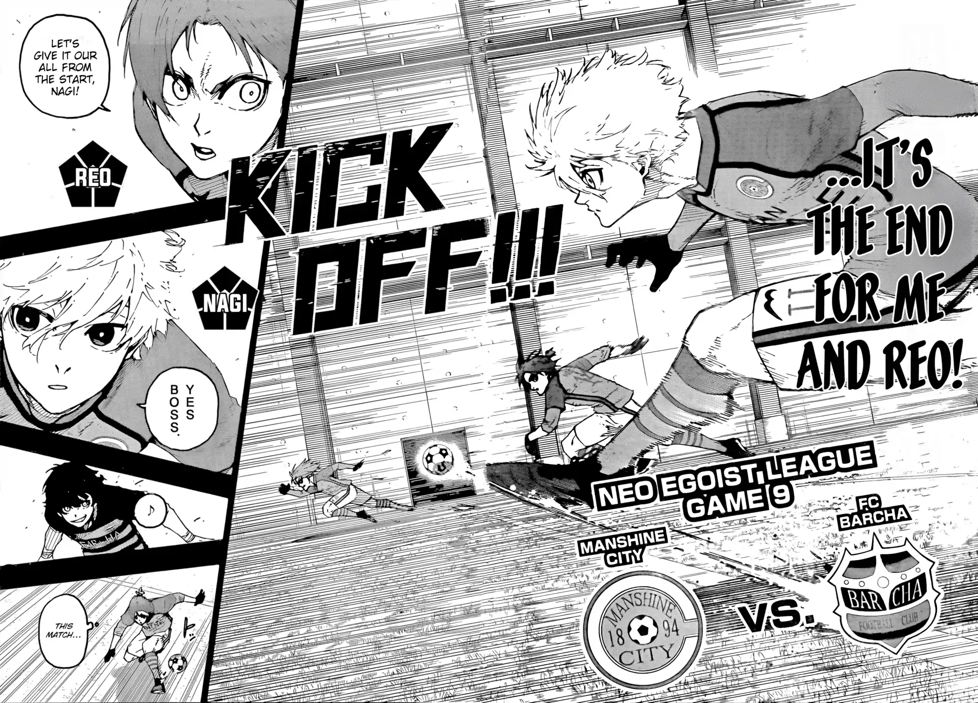 Read Blue lock En Manga Online