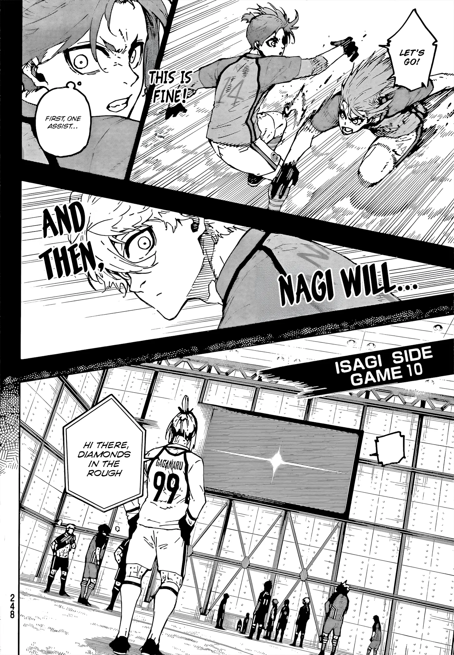 Read Blue lock En Manga Online