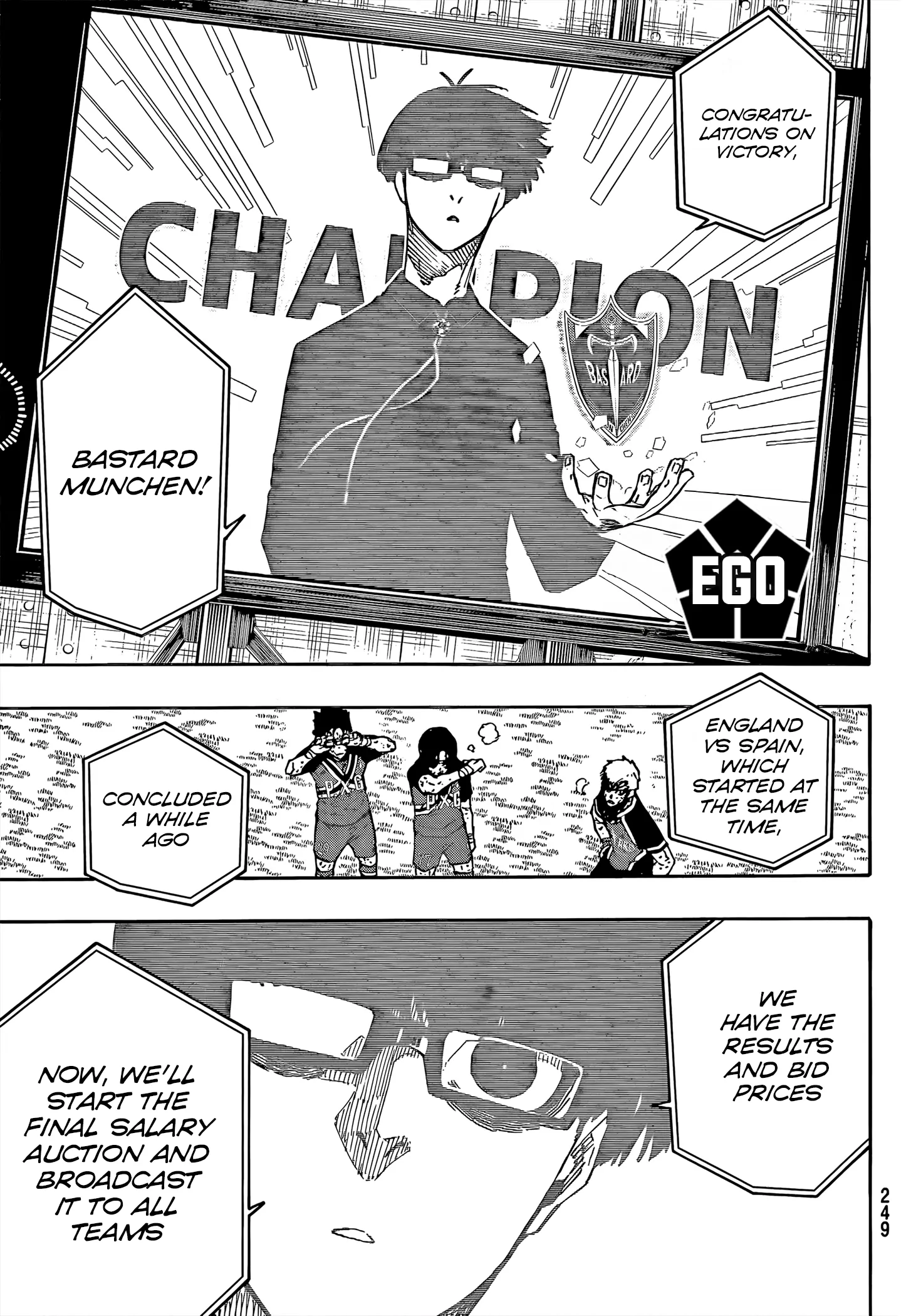 Read Blue lock En Manga Online