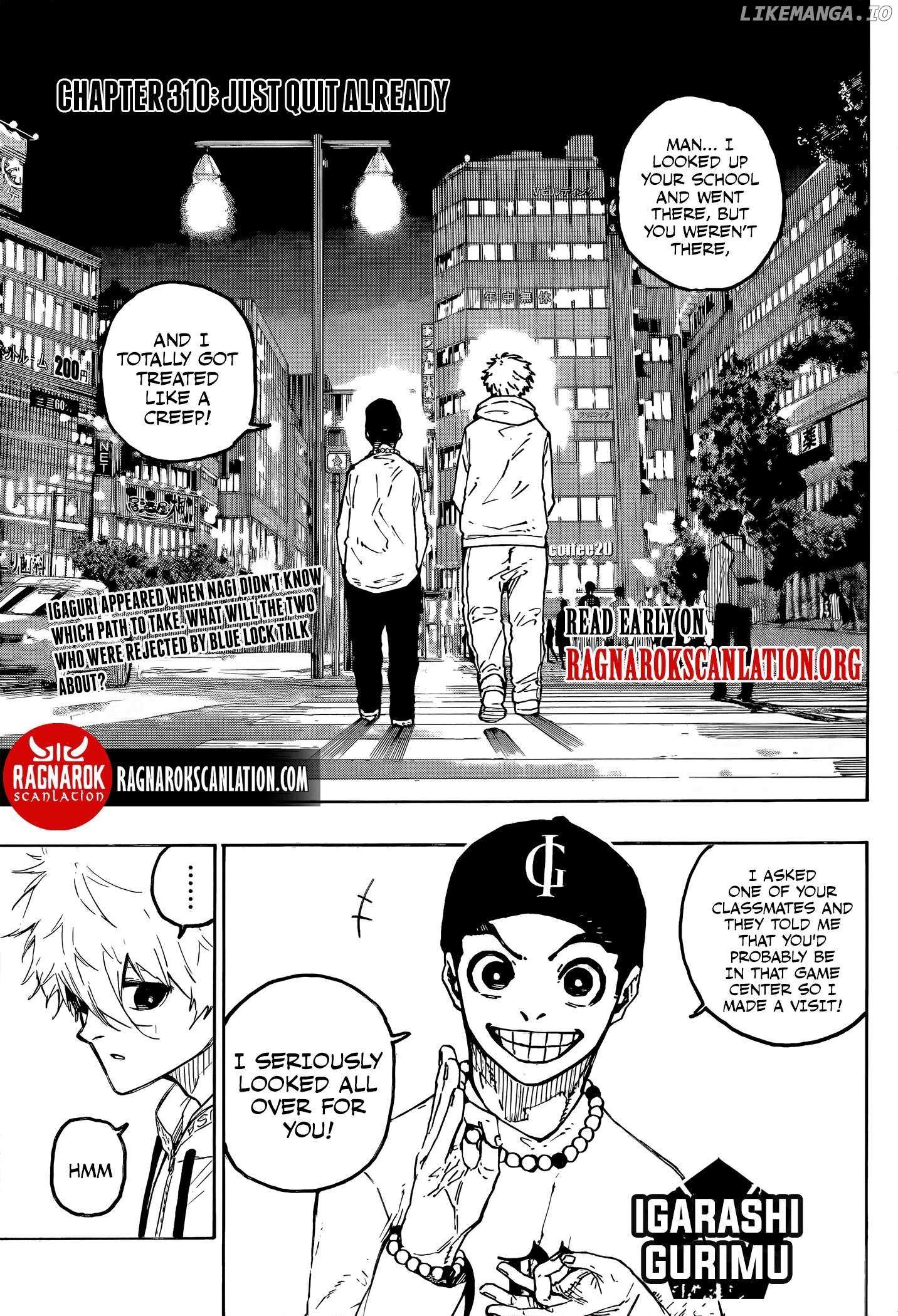 Read Blue lock En Manga Online