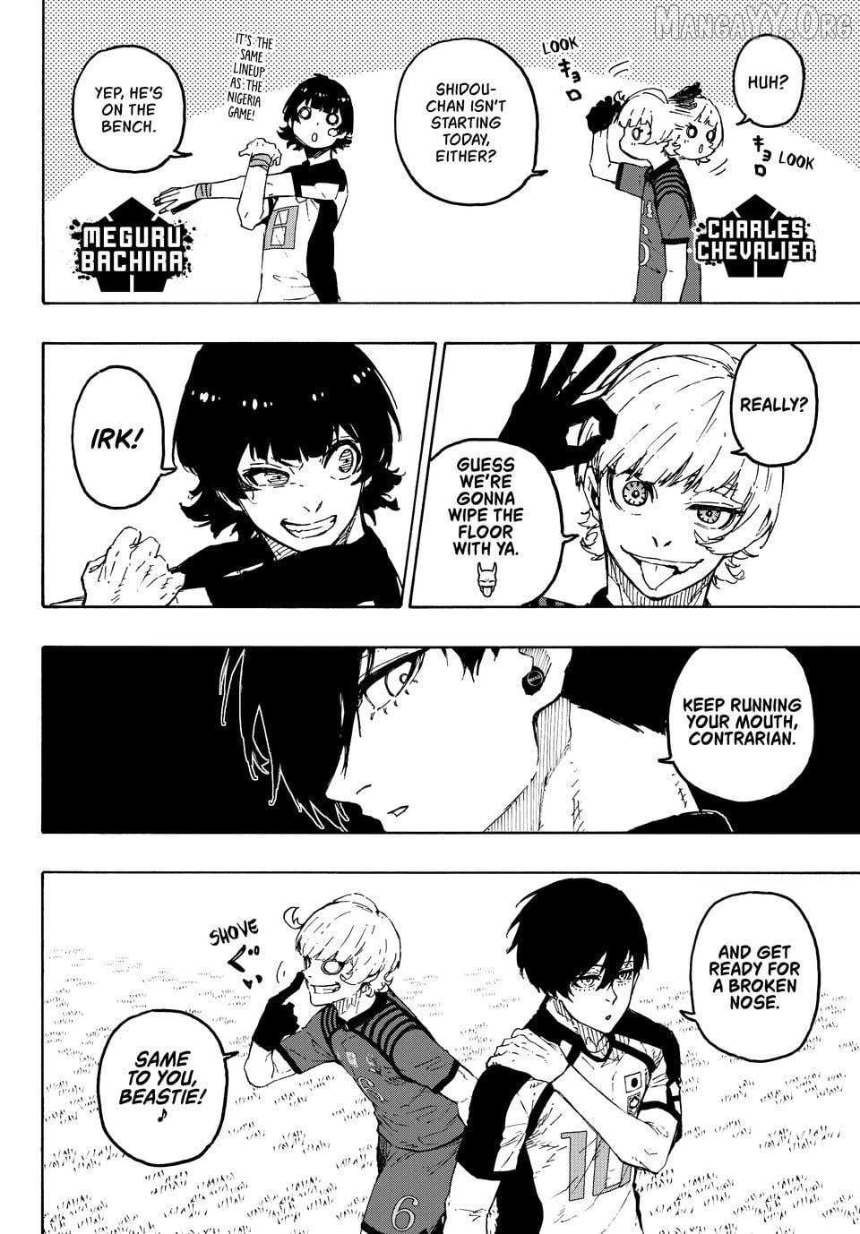 Read Blue lock En Manga Online