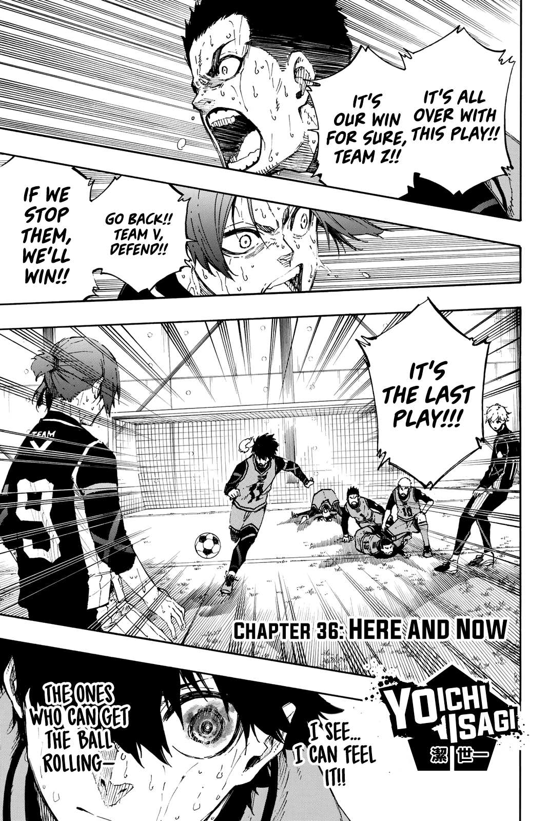 Read Blue lock En Manga Online