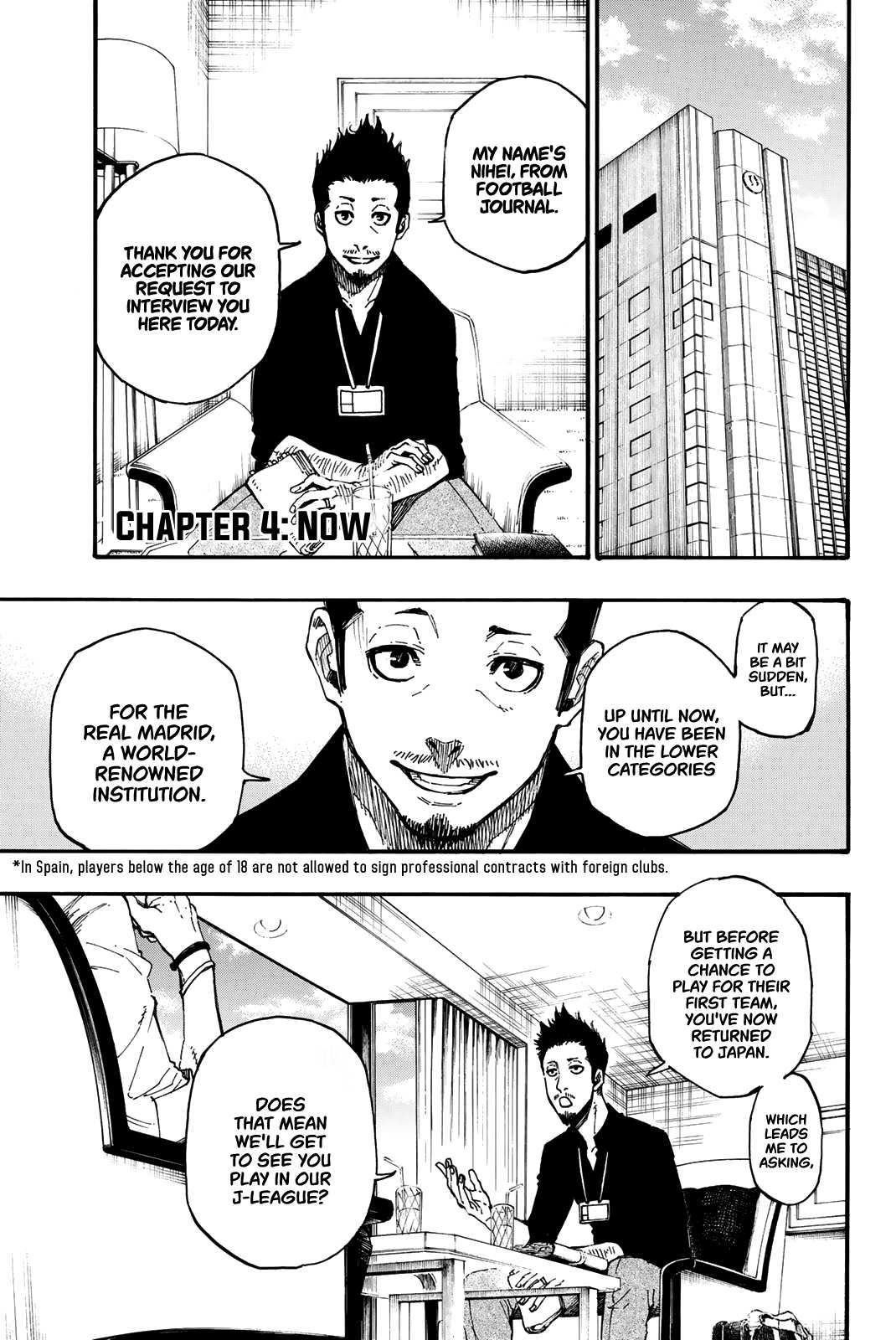 Read Blue lock En Manga Online
