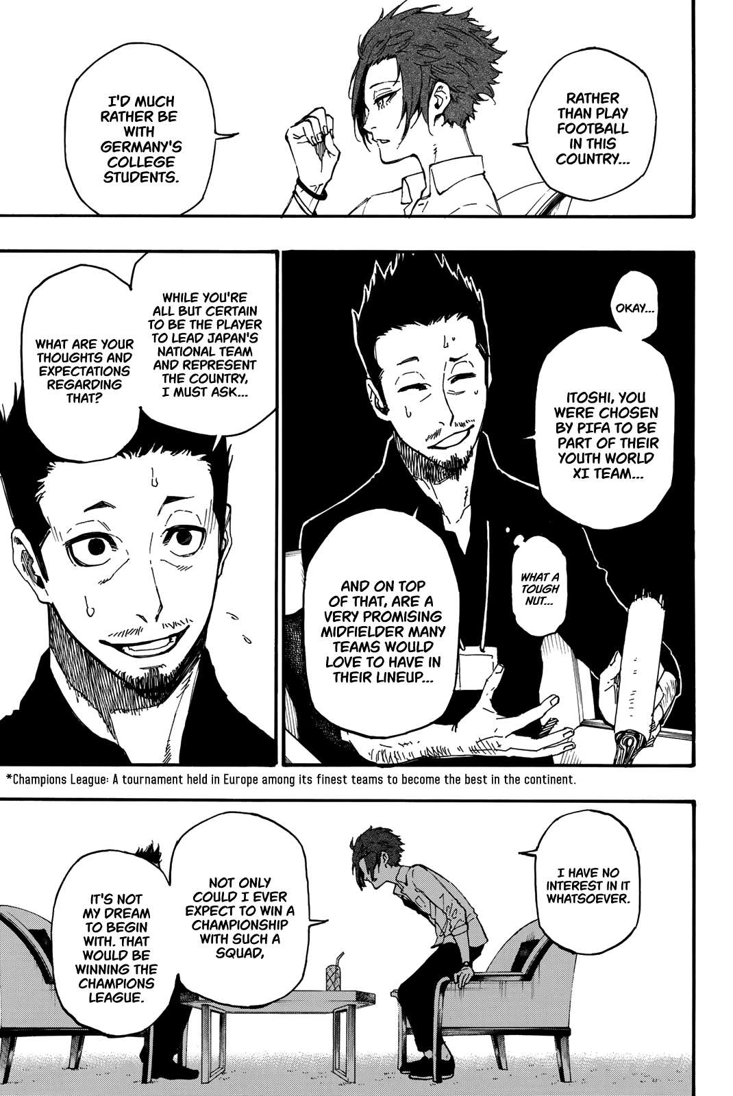Read Blue lock En Manga Online