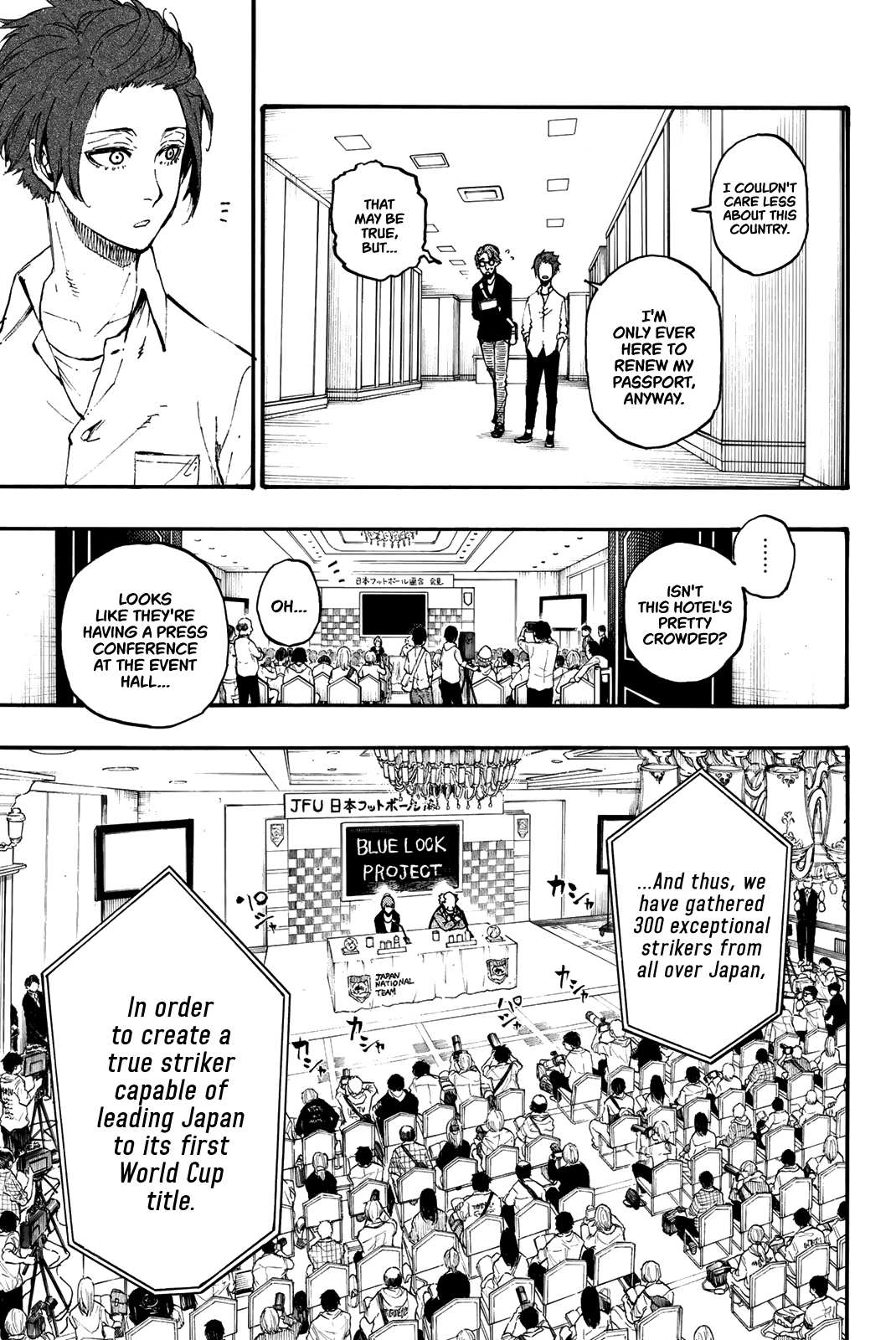 Read Blue lock En Manga Online