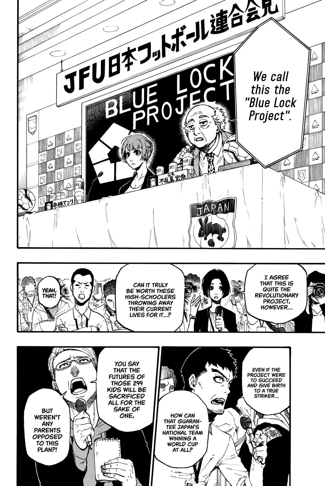 Read Blue lock En Manga Online
