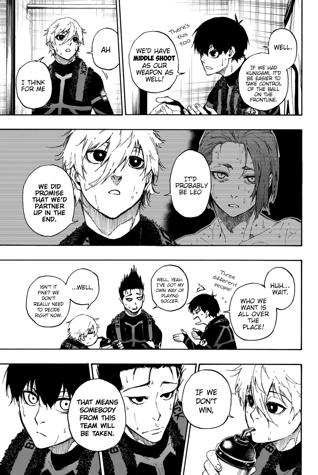 Read Blue lock En Manga Online