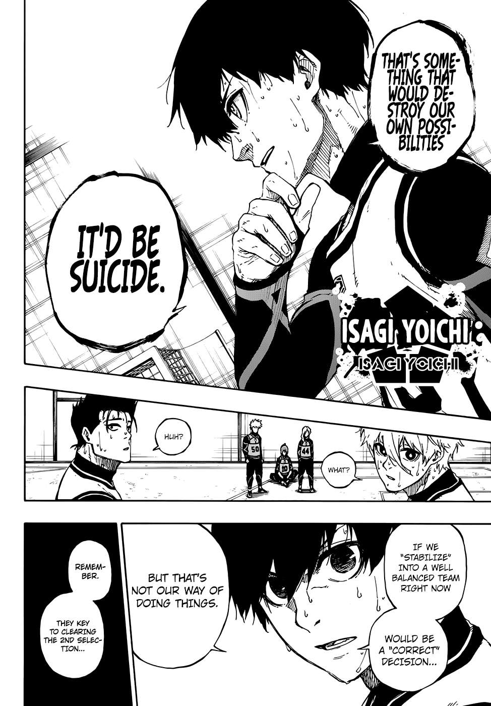 Read Blue lock En Manga Online