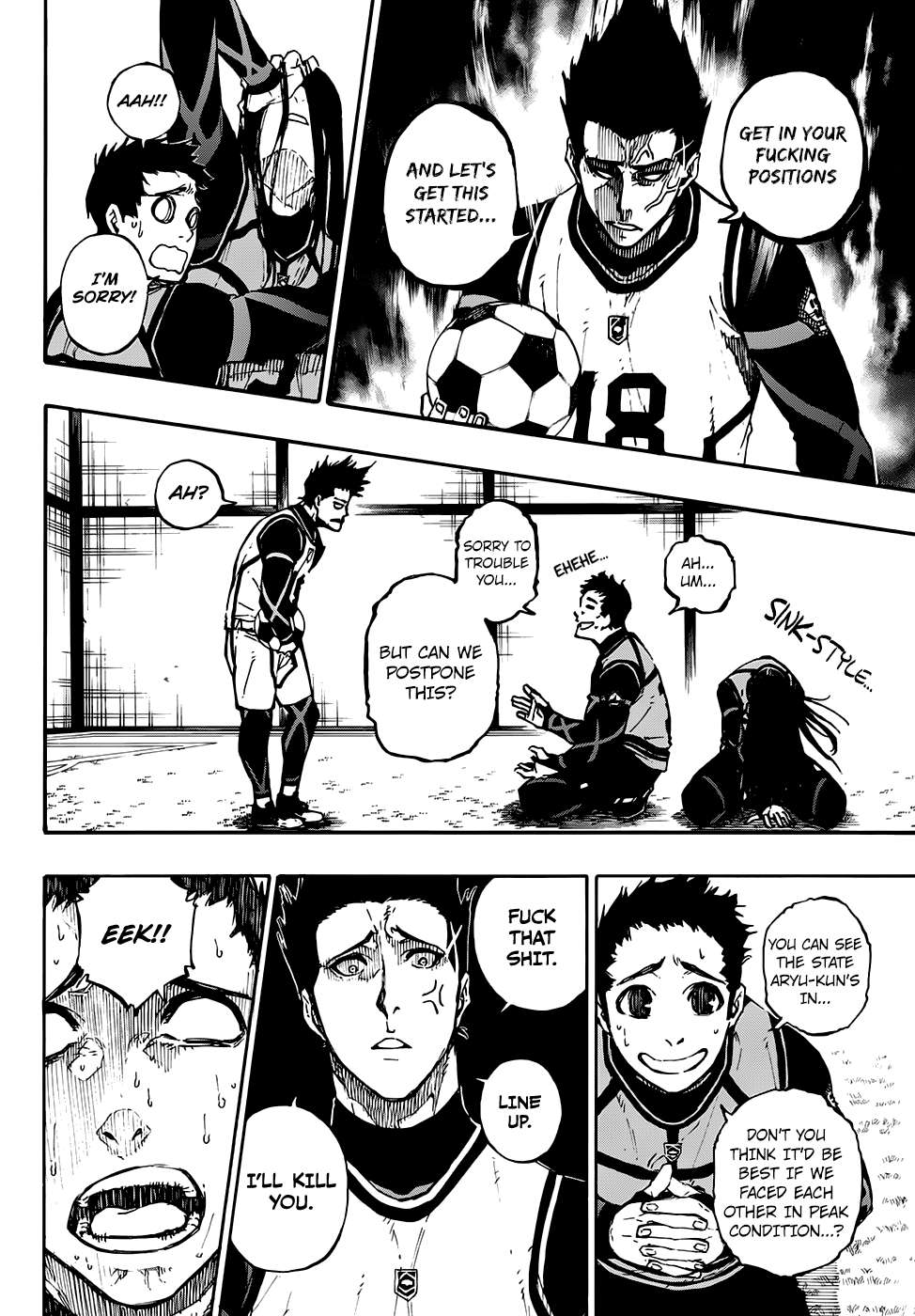Read Blue lock En Manga Online