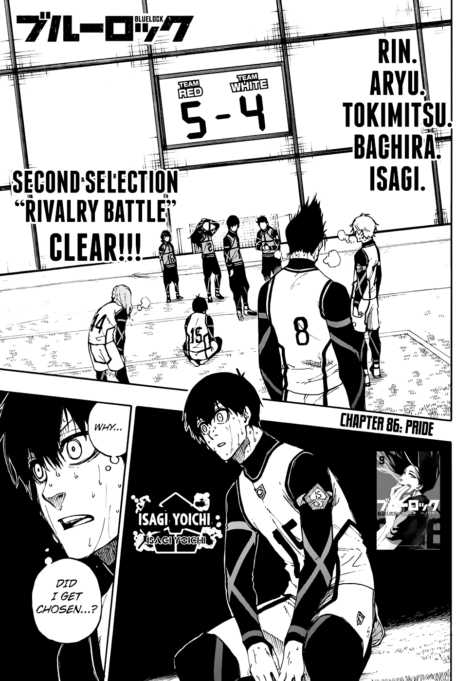 Read Blue lock En Manga Online