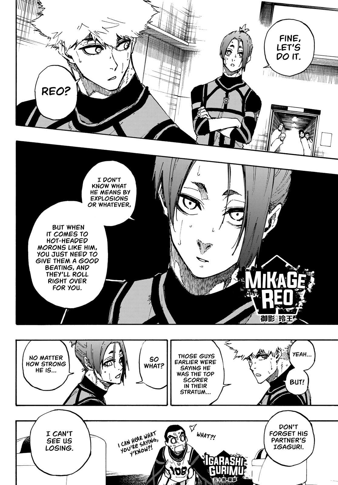 Read Blue lock En Manga Online