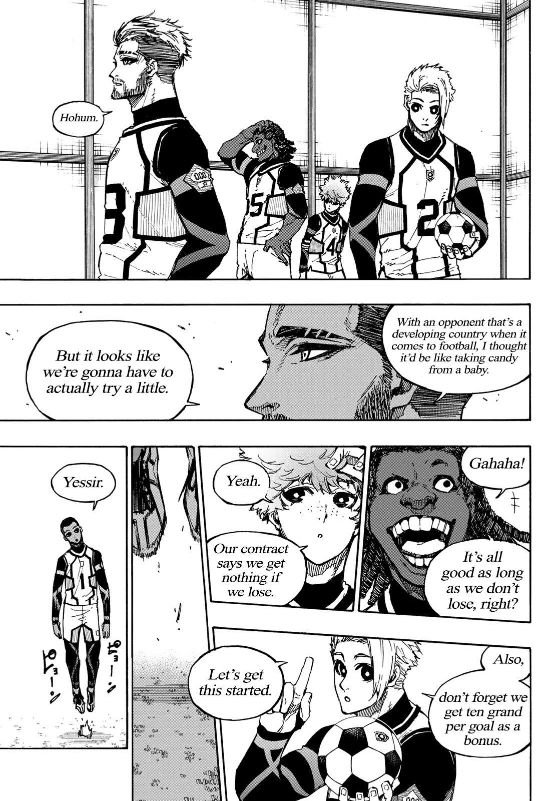 Read Blue lock En Manga Online