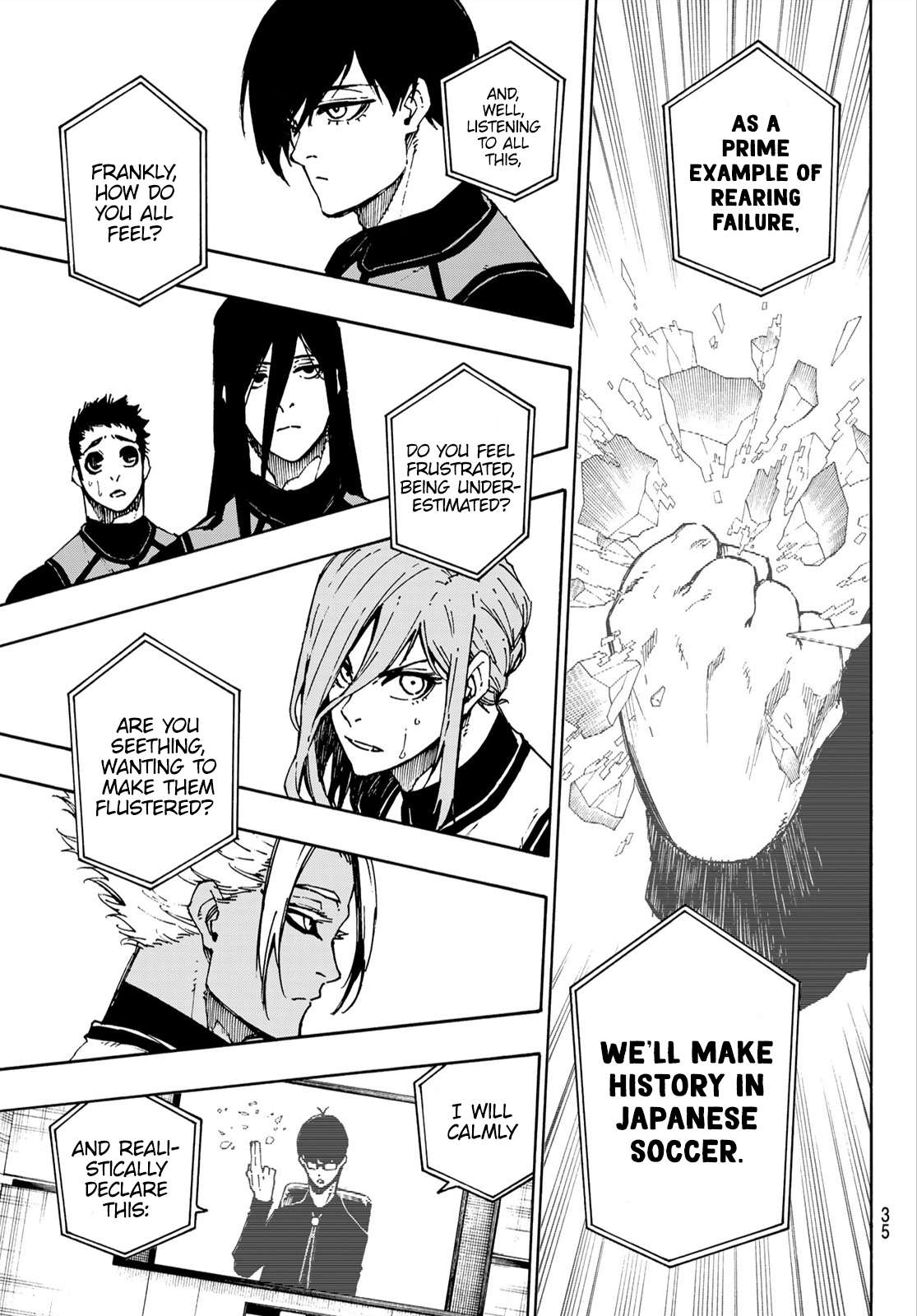 Read Blue lock En Manga Online