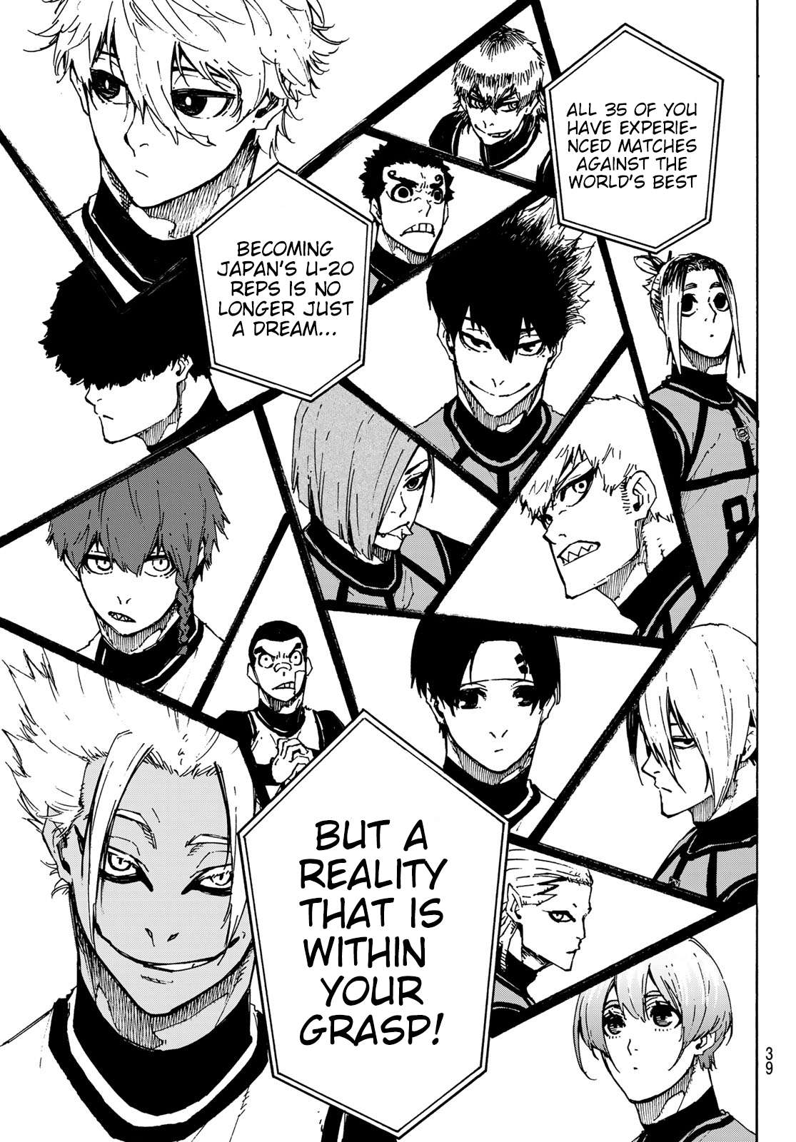 Read Blue lock En Manga Online